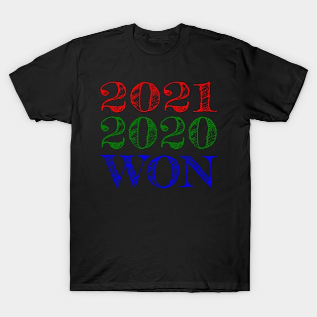 2021 2020 won RGB T-Shirt by VellArt